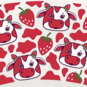 Strawberry Milk UV DTF 20oz Wrap