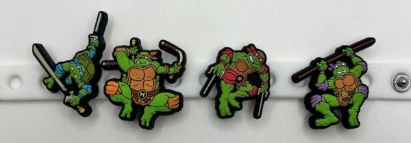 Teenage Mutant Ninja Turtles Croc Charms – Choose Head or Full Body Set - Image 2