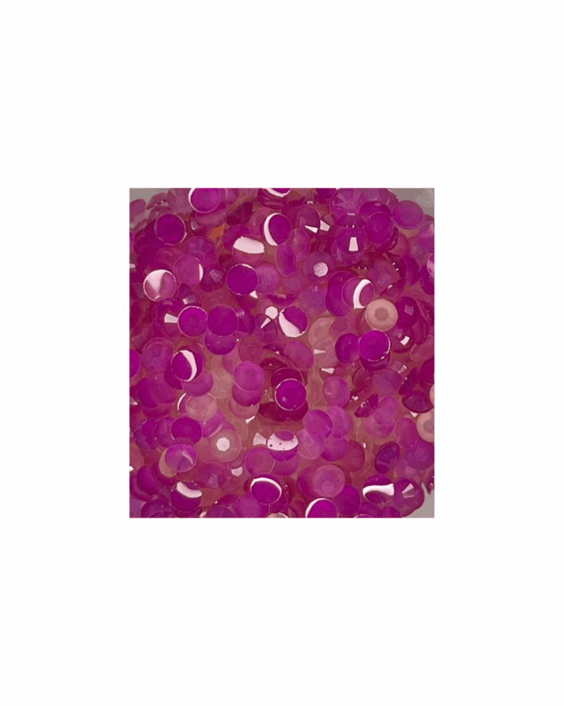 ChromaGlow Shifters Pink 5mm – UV Colour Changing Rhinestones | Sparkling Resin Craft & Tumbler Embellishments