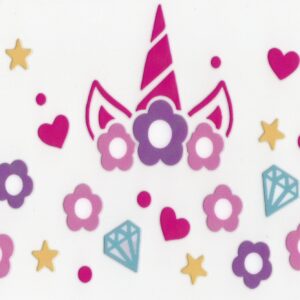 Unicorn Dreams 16oz UV DTF Wrap