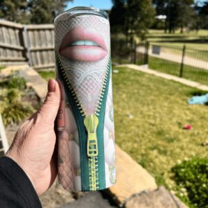 SECONDS Zipper Beauty - Ready Made 20oz Stainless Steel Tumbler