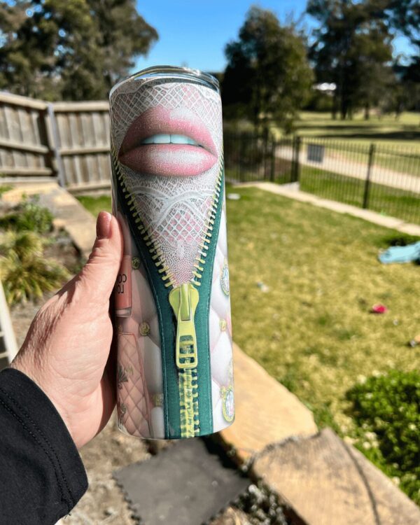 SECONDS Zipper Beauty - Ready Made 20oz Stainless Steel Tumbler