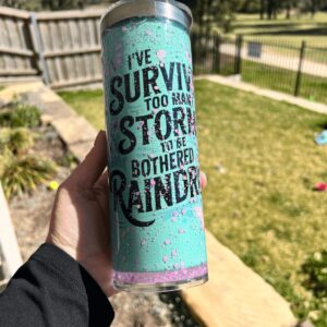Survived storms - Ready Made 16oz Storyboard Tumbler