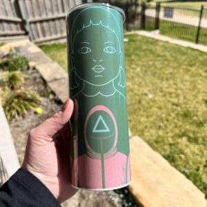 SECONDS Squid Games - Ready Made 20oz Stainless Steel Tumbler