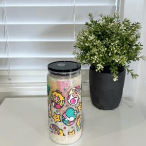 Pastel Mario - Ready Made 16oz Acrylic Snowglobe Tumbler
