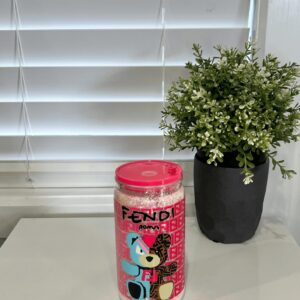 F3ndi Bear - Ready Made 16oz Acrylic Snowglobe Tumbler