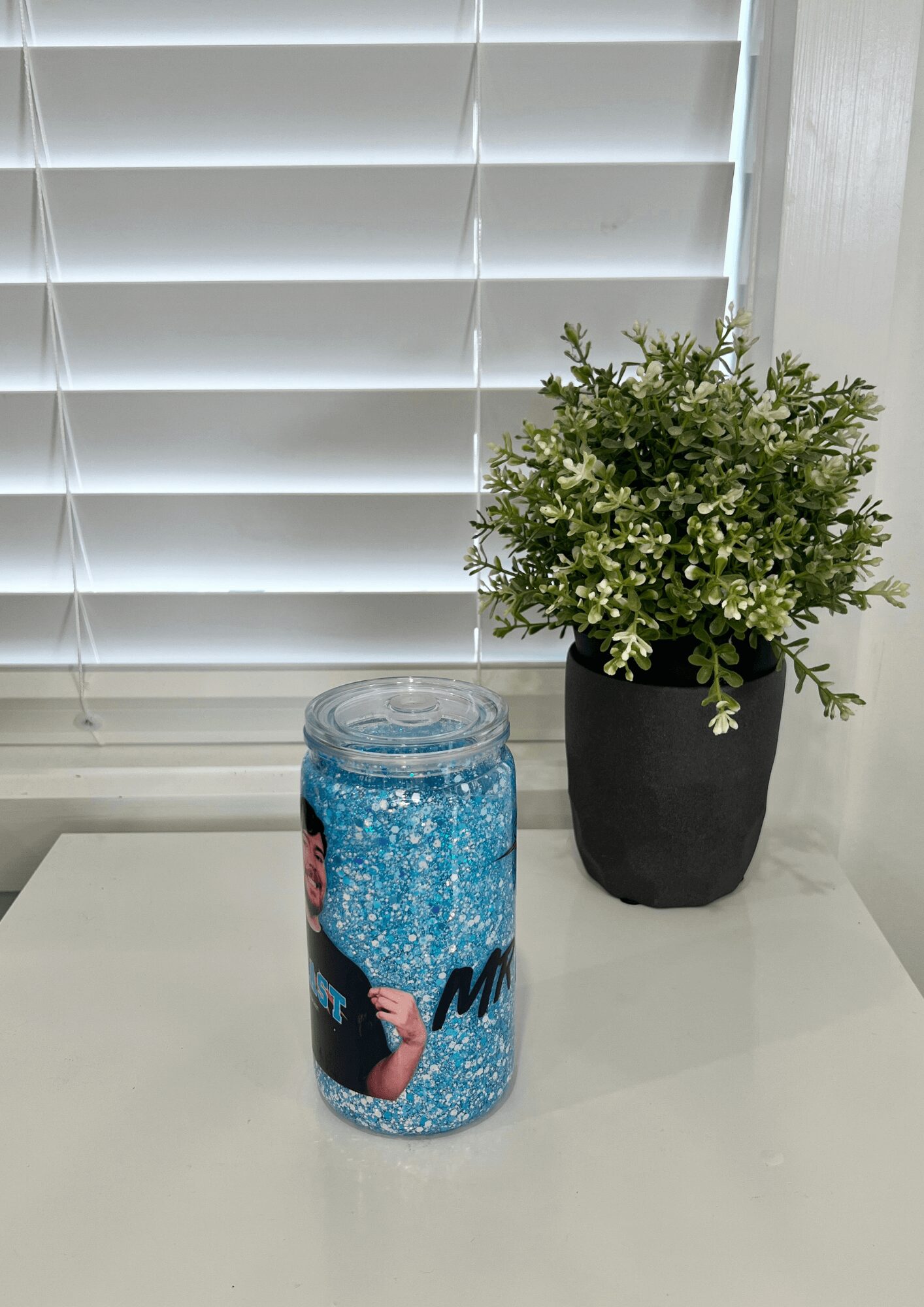 Dr Suess Be Kind- Ready Made 16oz Acrylic Snowglobe Tumbler - Image 2