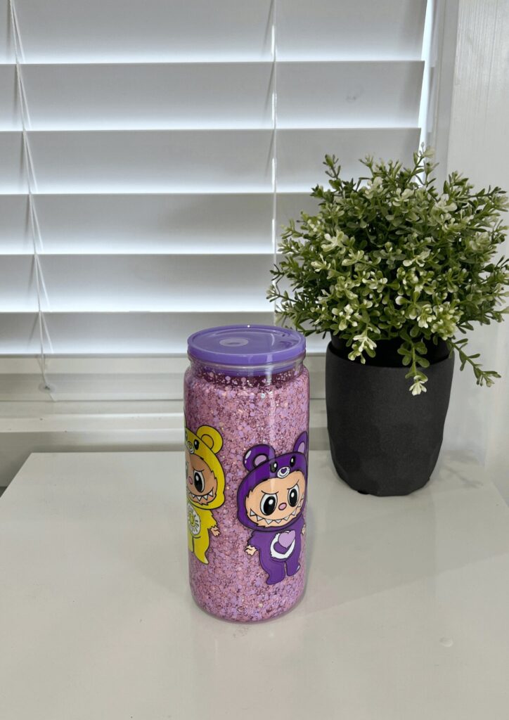 Lafufu Care Bears - Ready Made 16oz Acrylic Snowglobe Tumbler