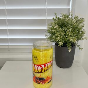 Hot Wheels - Ready Made 16oz Acrylic Snowglobe Tumbler