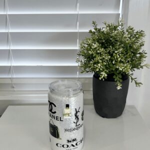 Lux Brands - Ready Made 16oz Glass Snowglobe Tumbler