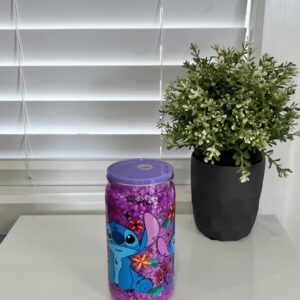 Stitch 2 - Ready Made 16oz Acrylic Snowglobe Tumbler