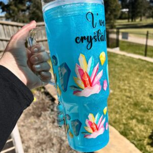 Custom Acrylic 40oz Snow Globe – Made Live on TikTok