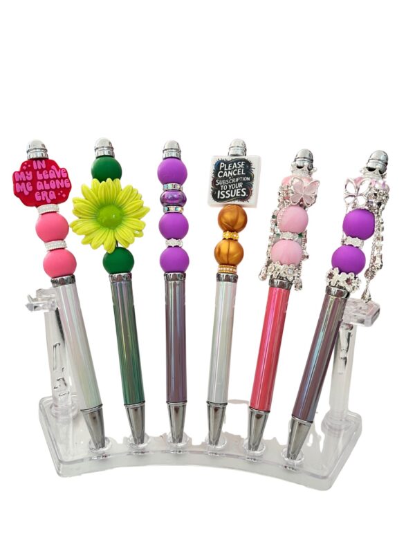 Handmade Beaded Pens – Unique Writing Tools - Pens for Everyday Use - Image 2