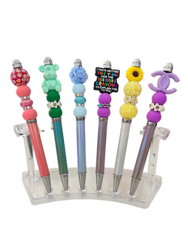 Handmade Beaded Pens – Unique Writing Tools - Pens for Everyday Use