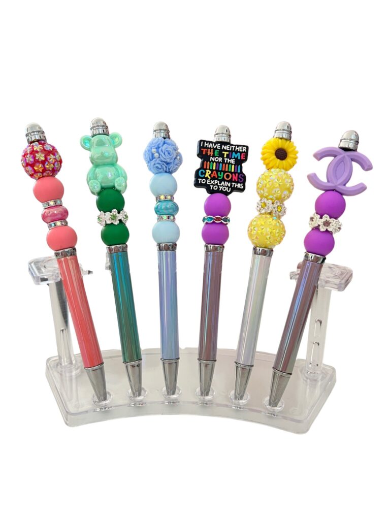 Handmade Beaded Pens – Unique Writing Tools - Pens for Everyday Use
