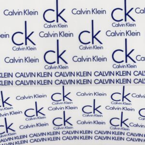 Calvin Klein in Blue 40oz UV DTF Wrap