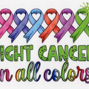 Cancer Awareness 16oz UV DTF Wrap