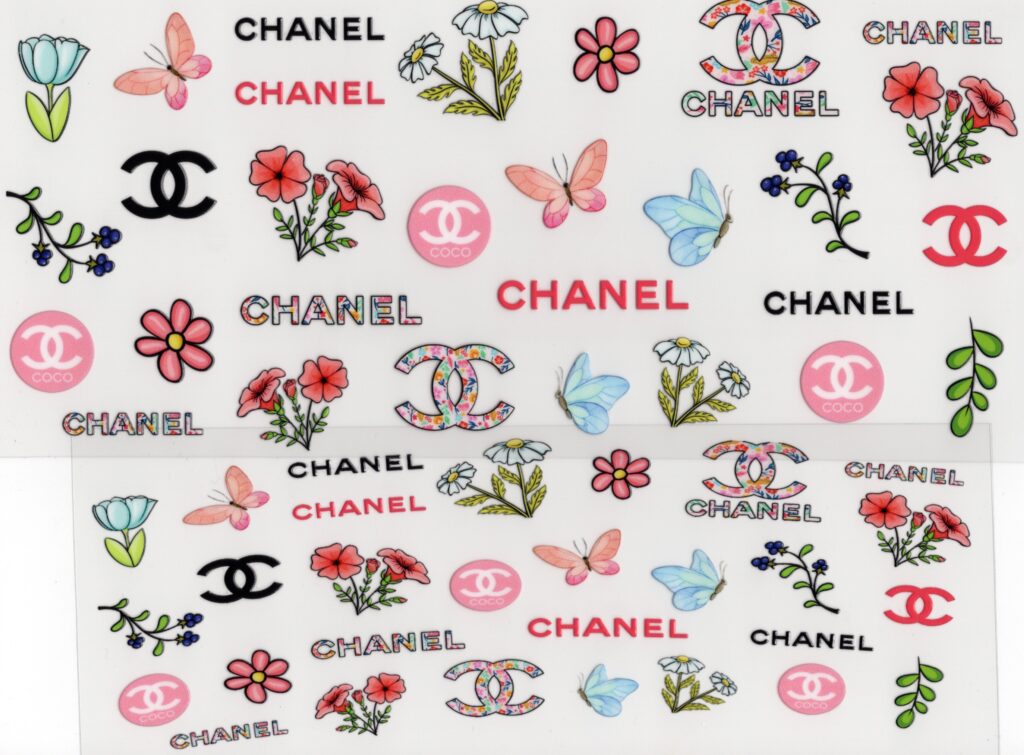 Chanel Rainbows 40oz UV DTF Wrap