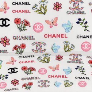 Chanel Rainbows 40oz UV DTF Wrap