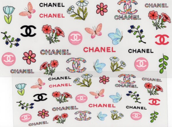 Chanel Rainbows 40oz UV DTF Wrap