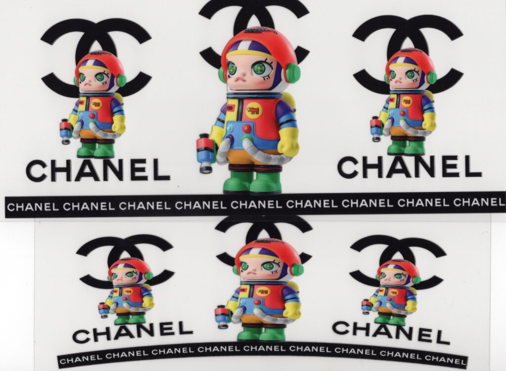 Chanel Robot 40oz UV DTF Wrap