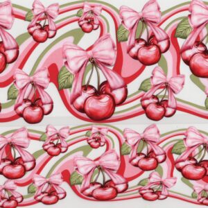 Cherries and Bows 40oz UV DTF Wrap
