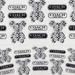 Coach with White Teddies 40oz UV DTF Wrap