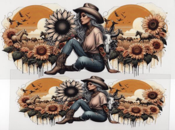 Country Girl 40oz UV DTF Wrap