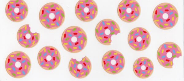 Donuts 16oz UV DTF Wrap