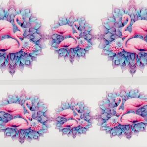Flamingos 40oz UV DTF Wraps