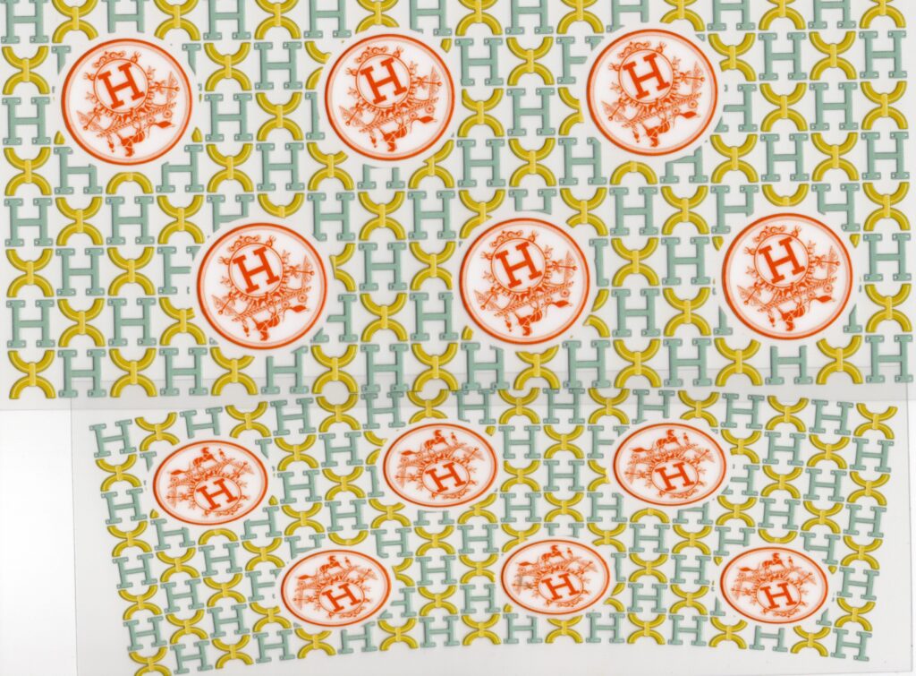 Hermes Stamp 40oz UV DTF Wrap