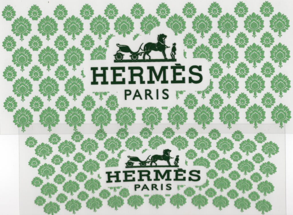 Hermes in Green 40oz UV DTF Wrap