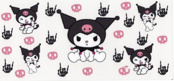 Kuromi 16oz UV DTF Wrap