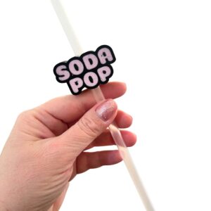 3D Soda Pop Demon Hunters Straw Topper – 10mm Stanley Soda Pop for Tumblers