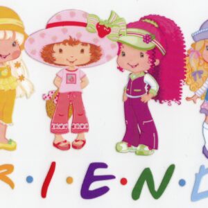 Strawberry Shortcake Friends 16oz UV DTF Wrap