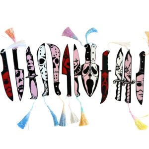 Horror Knives 3D Printed Bookmarks