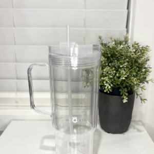 40oz acrylic snowglobe tumbler - Design your own