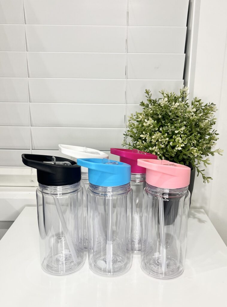 10oz acrylic snowglobe drink bottle - Design your own