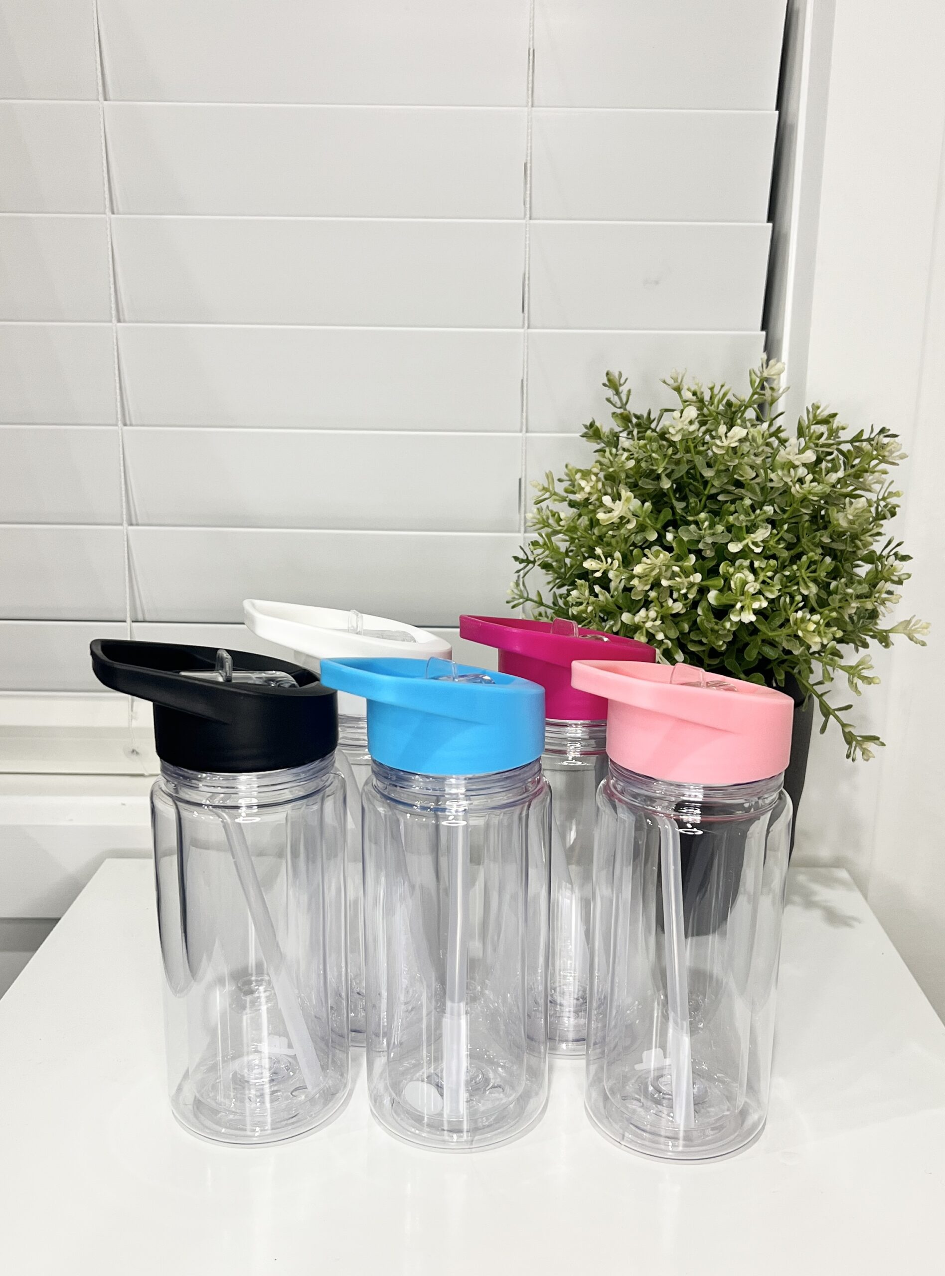 10oz acrylic snowglobe drink bottle - Design your own