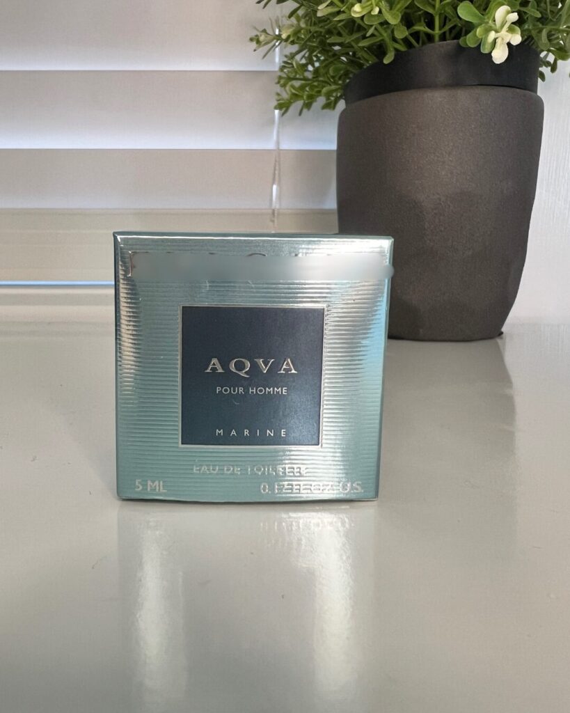 Aqva-Inspired Mini Perfume | 5mL Eau De Toilette Pour Homme