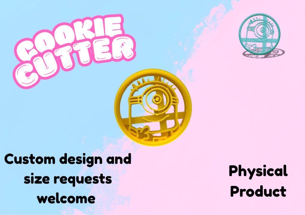 Minion 4 Cookie Cutter