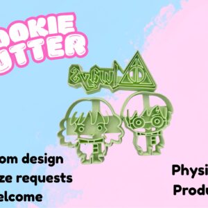 Harry Potter 2 Set of three Cookie Cutters