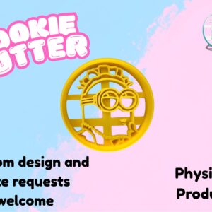 Minion 3 Cookie Cutter