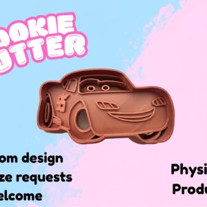 Cars - Lightening McQueen Cookie Cutter
