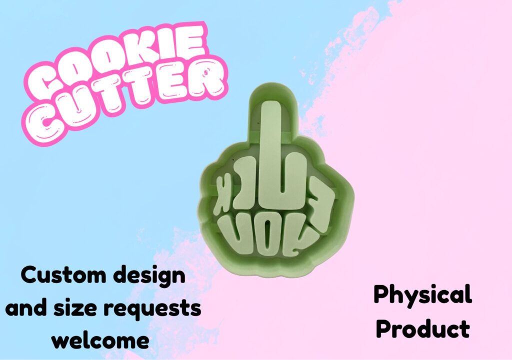 F@ck You Finger Cookie Cutter