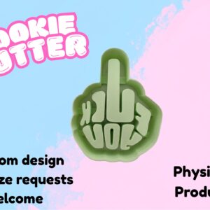 F@ck You Finger Cookie Cutter