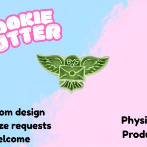 Owl with Letter Cookie Cutter